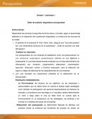 Taller de análisis: diagnóstico presupuestal