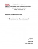 Historia de las Artes audiovisuales. El comienzo del cine en Venezuela