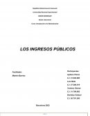 Los ingresos públicos