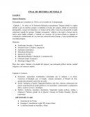 Examen final de historia mundial II
