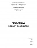Publicidad (Signos y significados)