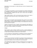 Argumrntario de ventas