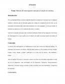 Método del interrogatorio aplicado al estudio de métodos