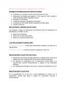 Relaciones laborales /negociación colectiva