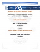 Taller de inserción laboral Tarea 1: Tipos de curriculums