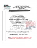 Economía Informal y la afectación a la población de zonas urbanas de la ciudad y municipio de Centro (ejemplo de mi tema)