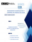 Macoadxx-Planificación y control de proyectos