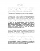 Justificacion sobre un jardin comunitario