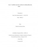 Contabilizar operaciones económicas de entidades públicas bajo NICSP