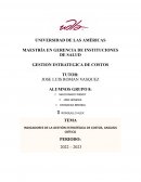 Gestión estratégica de costos