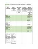 Actividad 2. Proyectando a la Tierra Geometría y Geografía