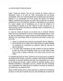 La vida de Santo Tomás de Aquino