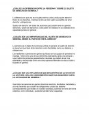 ¿Cuál es la diferencia entre la persona y sobre el sujeto de derecho en general?