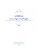 Sistemas electromecánicos. Sistema eléctrico