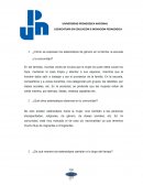 Cómo se expresan los estereotipos de género en la familia, la escuela y la comunidad?