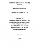 Dinamica contable Empresa Najaramade SAC