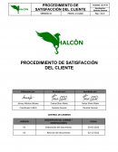 Procedimiento de satisfacción del cliente