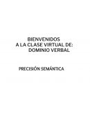 Precisión semántica