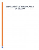 Medicamentos irregulares en México