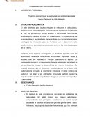 Programa para promover el autocuidado en adultos mayores del Centro Parroquial de Villa Alejandro