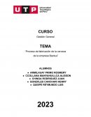 Proceso de fabricación de la cerveza de la empresa Backus