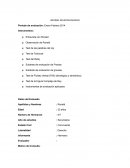 Informe neuropsicológico