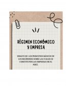 Regimen económico y empresa