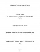 La década de los 60´s y su relación con la antropología filosófica