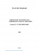 Plan de trabajo Pronabec
