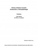 Evaluación y Psicopatología. Prácticas. Caso David