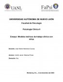 Modelos teóricos de trabajo clinico con niños