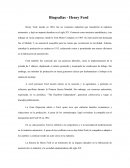 Biografía de Henry Ford