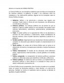 ¿Qué es la Ciencia Política?