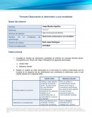 Formato Observando al observador y sus resultados