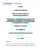 Analisis de la Silla Vacia como mecanismo de participacion Ciudadana