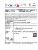 Planeación pedagogica Código cuéntame