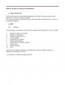 Planificación proyecto-Huevo Benedict