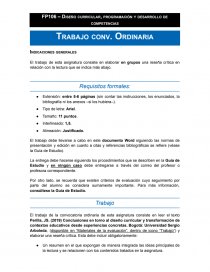 Diseño curricular, programación y desarrollo de competencias. Página 1