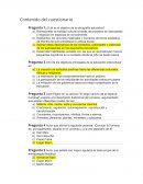 Cuestionario Antropologia y educación