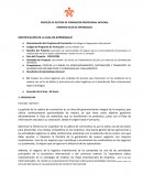 Proceso de gestión de formación profesional integral