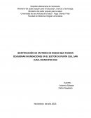 Identificación de factores de riesgo que pueden ocasionar inundaciones