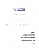 Diagnóstico del analfabetismo digital en la práctica docente y de capacitación en cuatro instituciones públicas