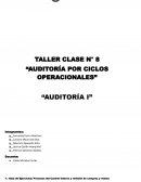 Auditoría por ciclos operacionales