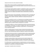 Discurso para acto de cierre del ciclo lectivo de Educación Secundaria pra jovenes y adultos