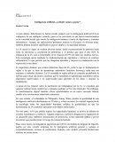 Inteligencia artificial, ¿a dónde vamos a parar?