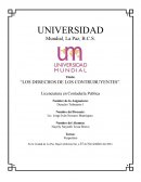 Los derechos de los contrubuyentes