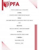 Los derechos de la mujer del Perú en el siglo XXI