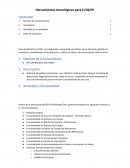 Herramientas tecnológicas para el S&OP
