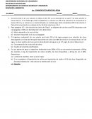 Examen de calidad del agua