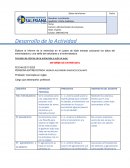 Elabore el informe de la entrevista en el cuadro de triple entrada colocando los datos del entrevistado/a y una selfie del estudiante y el entrevistado/a